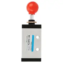 G1/4 рук защелкивающиеся руководство Управление пневматический клапан 2 Позиция 3 Way K23R5-08 сплав Сталь