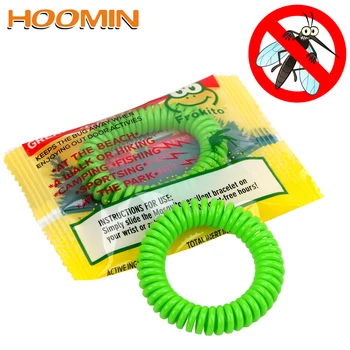 

HOOMIN Insect Protection 10Pcs/set For Campings Outdoors Anti Mosquito Multicolor Repellent Bracelets Pest Control Bracelets