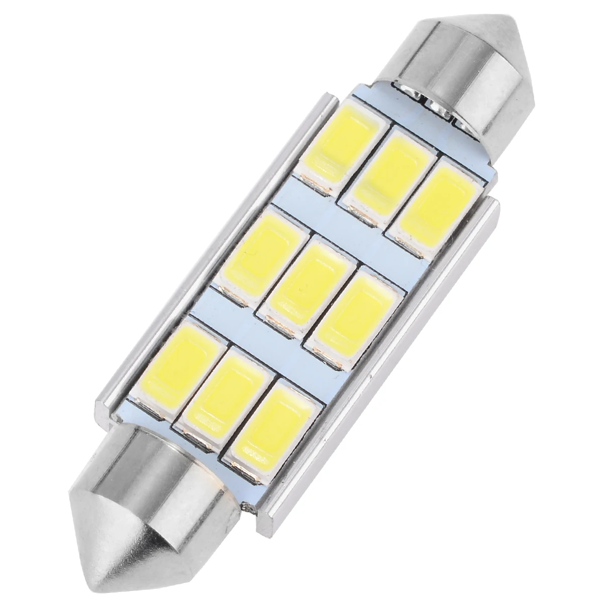 Mayitr 2 шт. 42 мм 300K 5630 Festoon 9SMD ярсветодиодный СВЕТОДИОД Canbus Dome внутренняя светильник