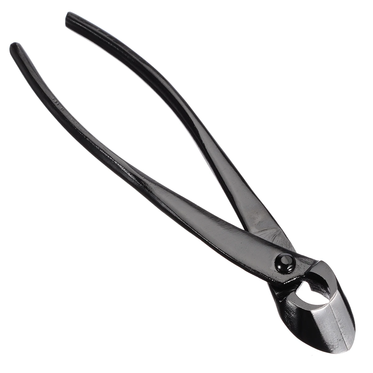 Mayitr 8 Inch Garden Branch Cutter Forged Steel Round Edge Bonsai Knife Cutting Shears Pruning Tools