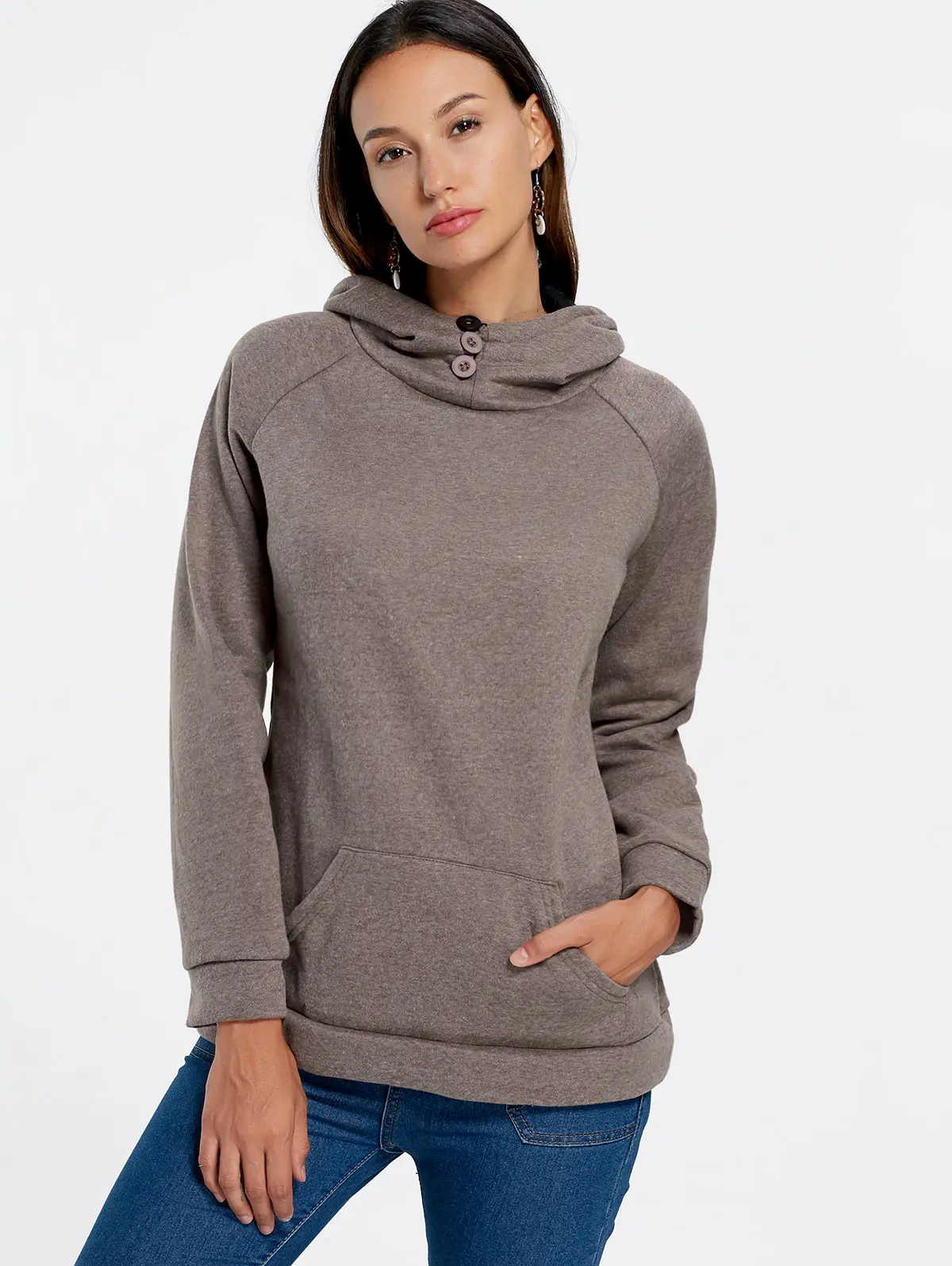 womens pullover with pockets