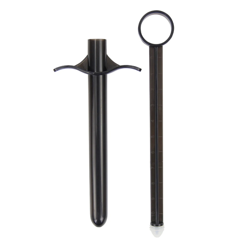Lubricant Launcher Set Lubes Applicator With Pull Ring And Finger Grips For Anal Rinse Feminine Hygiene Product