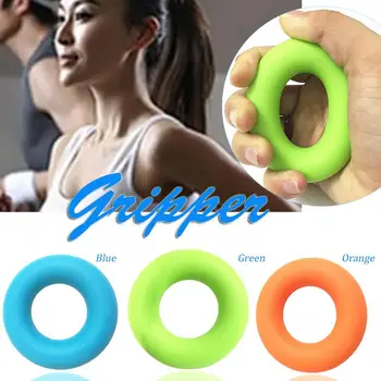 

Fingers Self Strength Exerciser Heavy Wrist Tension Extend Hand Master Gym Trainning Fitness Equipment Silicone Gripping Ring