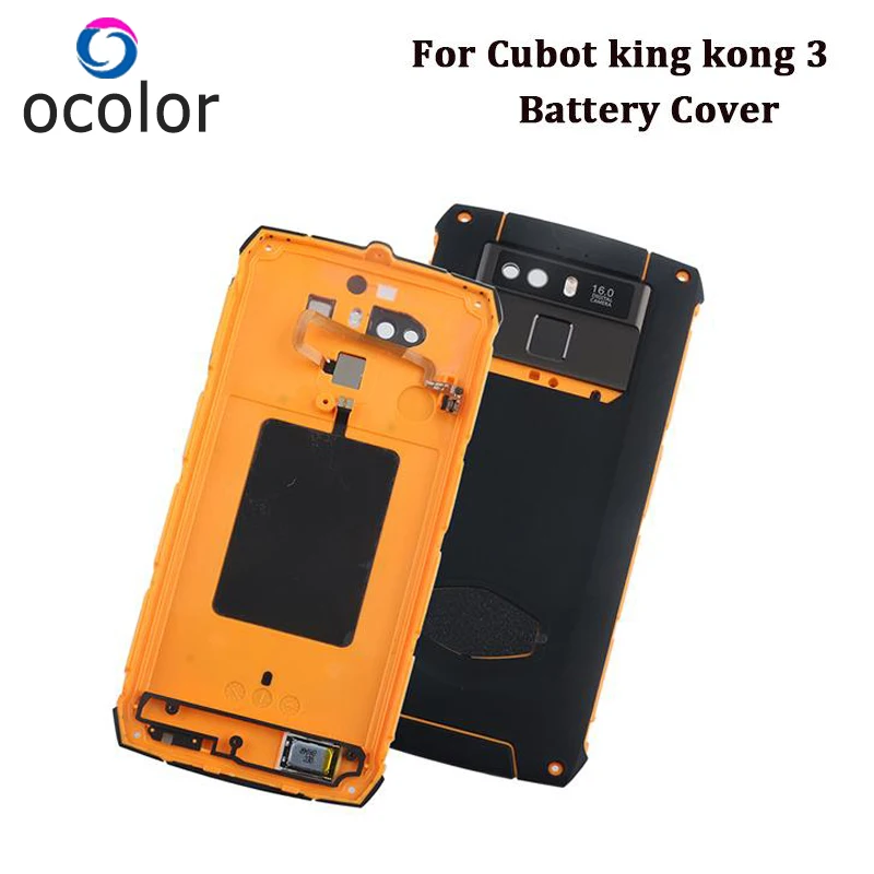 

ocolor For Cubot king kong 3 Battery Cover 5.5'' For Cubot king kong 3 Protective Bateria Case Phone Accessory Anti-knock