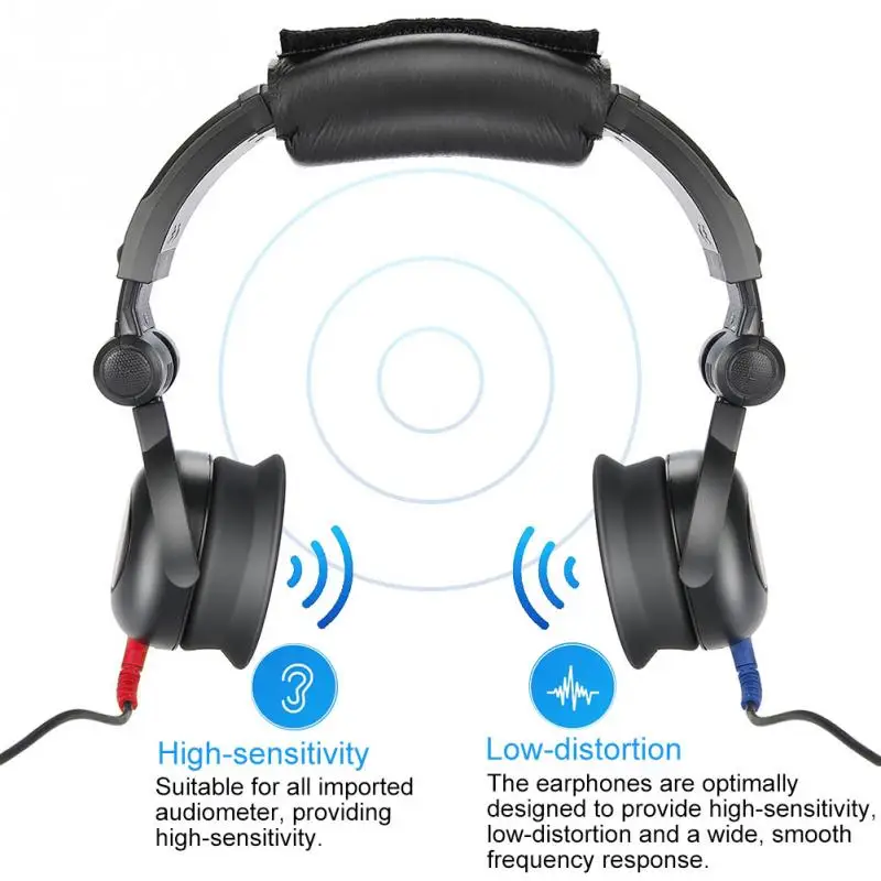 

Audiometer Audiometric Hearing Screening Headphone Air Conduction Audiometer for Hearing Test