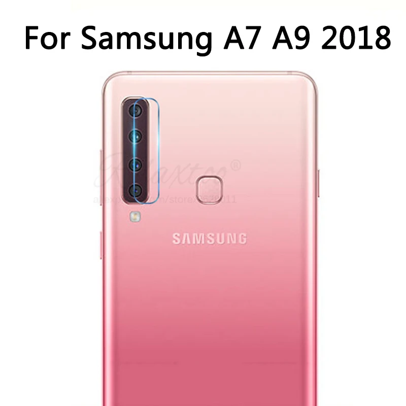 Камера объектив из закаленного Стекло для samsung Galaxy A9 A7 2018 Экран протектор a9 a7 a750