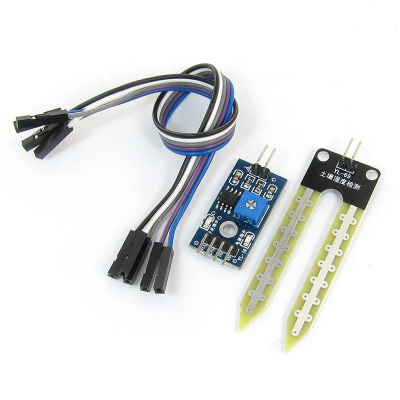 

Soil Humidity Moisture Detection Digital Sensor Module DC 3.3-5V