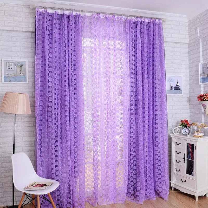 Cortina de Color puro de puerta de la ventana cortina Panel bufanda pura cenefas moderna sala de estar dormitorio Cortinas Cortina de Color puro de puerta de la ventana cortina Panel bufanda pura cenefas moderna sala de estar dormitorio Cortinas
