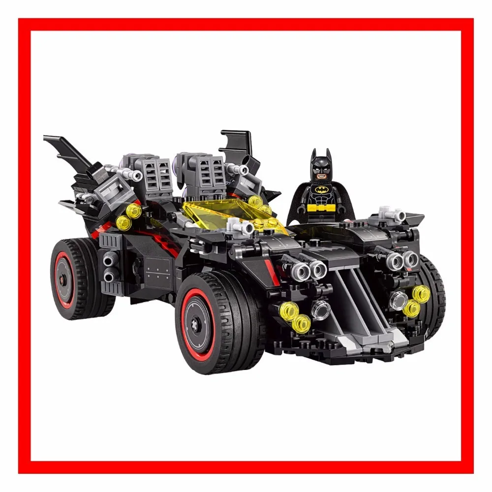 

Lepin Batman 07077 1496pcs Marvel Super Heroes Genuine Movie The Ultimate Batmobile Building Blocks Bricks Toys Compatible 70917