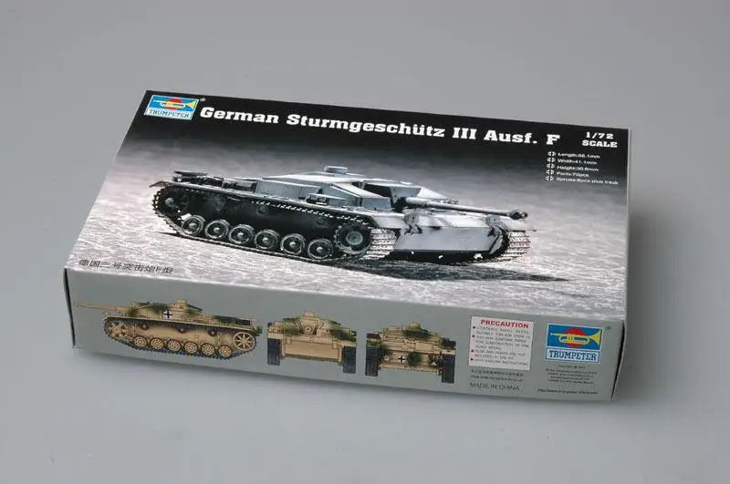 Trumpeter 1/72 07259 немецкий штурмгешютц III Ausf.F | Игрушки и хобби