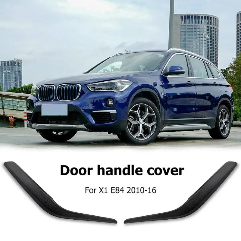 1Pair Car Interior Door Panel Handle for BMW X1 E84 Inner Pull Trim Cover for BMW E84 10-16 High Quality Car Interior Accessory