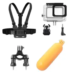 6 в 1 Chestband Mount защитная рамка Foating Hand Grip для Gopro hero