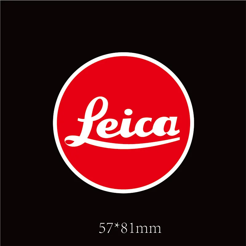 Leica логотип наклейка ПВХ Каракули Коробка для путешествий гитара автомобиль супер сильные водонепроницаемые канцелярские принадлежности