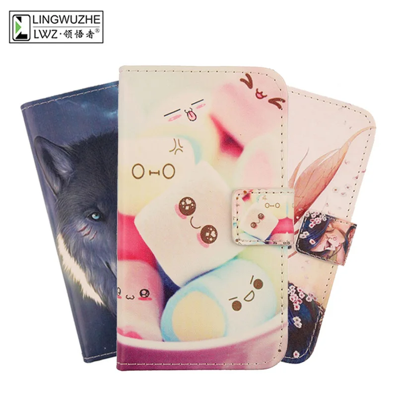 

For Doogee N10 Case 5.84 inch Leather Flip With Card Packet Bags Phone Case For Doogee N10 Coque