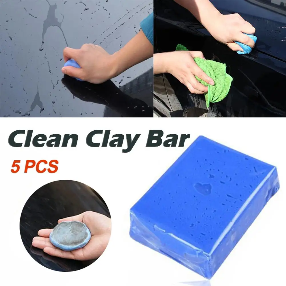 

5PCS Magic Auto Car Clean Clay Cleaners Car Styling Auto Care Cleaning Tools Auto Vehicle Detailing Cleaner Car Wash Tool