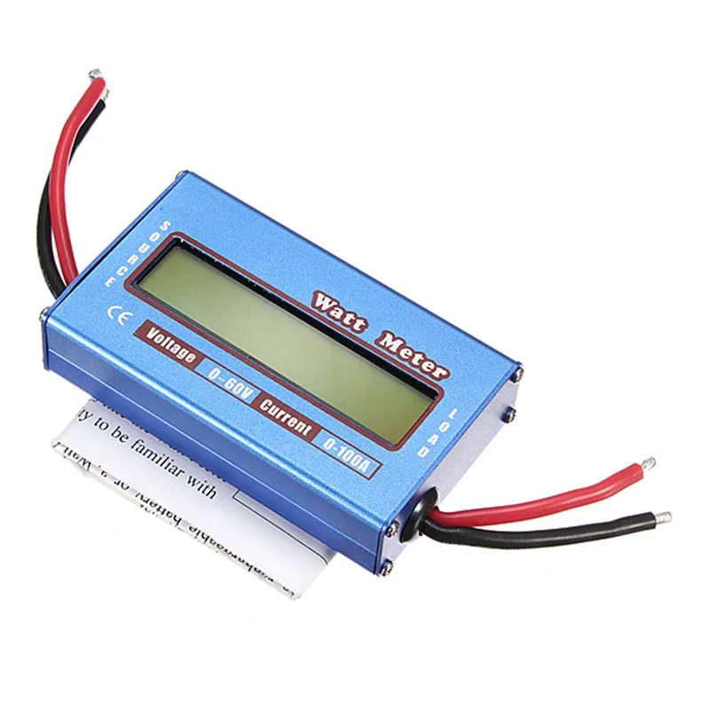 

100A 60V DC RC Helicopter Airplane Battery Power Analyzer Watt Meter Balancer