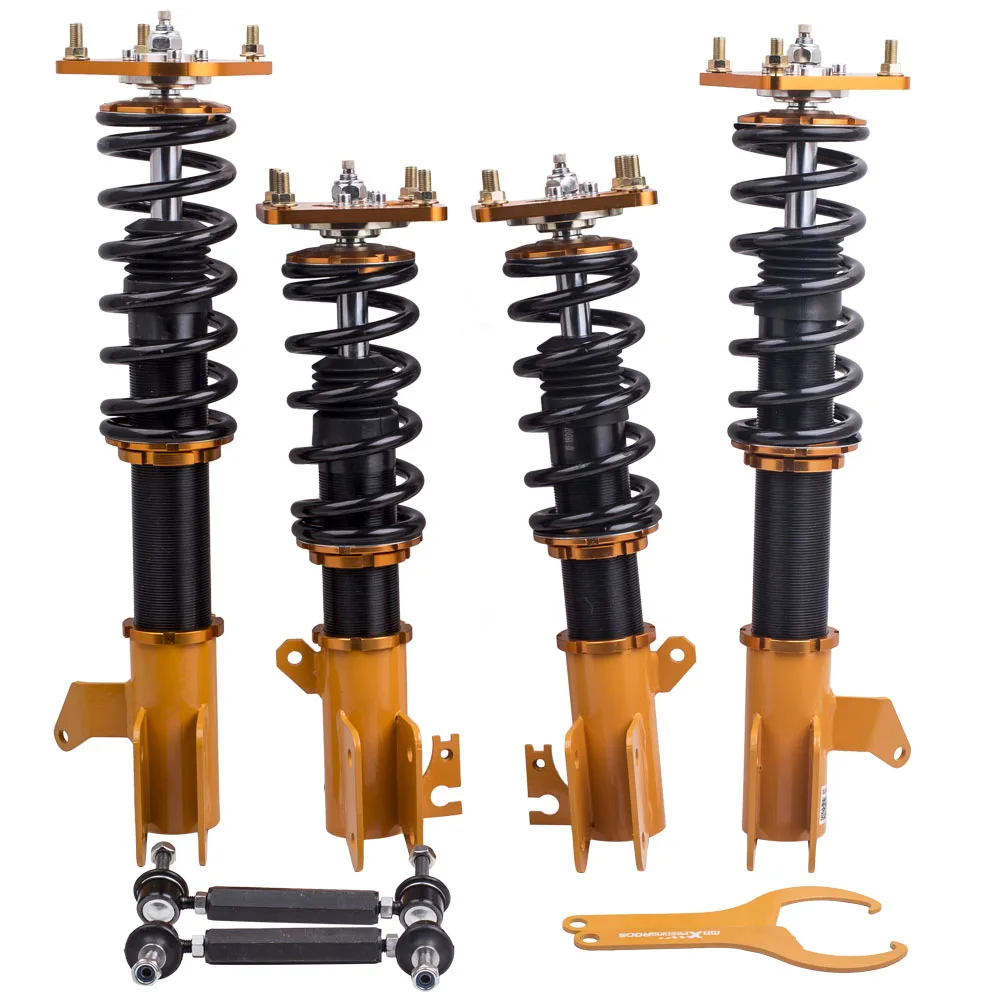 

Adjustable Damper Coilover Suspensions Kit For Mazda Protege 99-03 Shock Absorber Struts