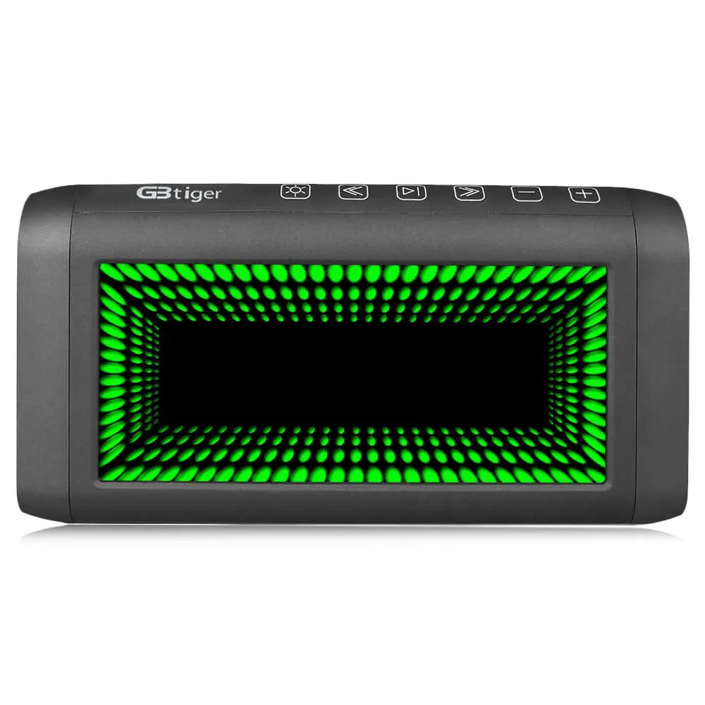 GBTIGER BS 1025 волшебное зеркало Hi Fi СВЕТОДИОДНЫЙ Красочный световой динамик 3D