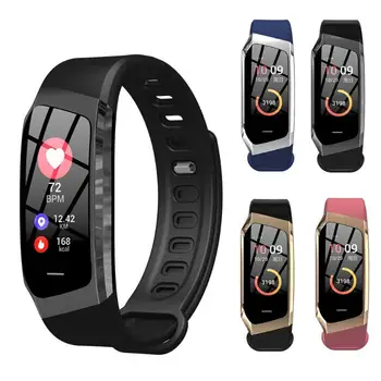 

E18 Bluetooth Wristband Heart Rate Monitor GPS Sport business style Fitness Tracker Smart Bracelet For Android IOS outdoor run