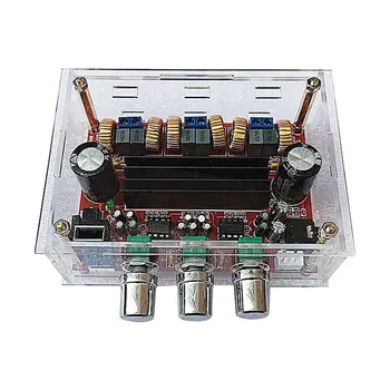 

CATS DC12-24V TPA3116D2 2.1 Channel Digital Subwoofer Power Amplifier Board+case