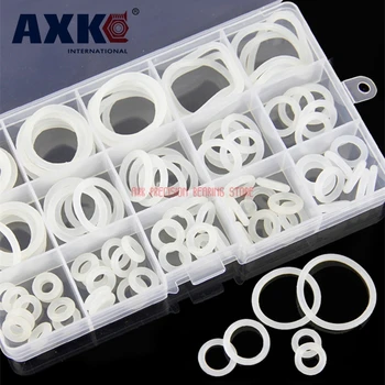 

2019 New New Arrival Hts Rubber Feet 100 Pcs O-rings Silicone Rings High Temperature Gaskets Rubber Seals Repair Boxes 3mm