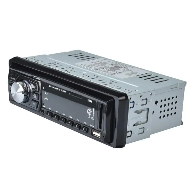 VODOOL 12V In dash один Din автомобильный fm приемник Радио стерео аудио Авто 3 5 мм AUX MP3