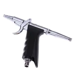 KKmoon портативный Пистолет двойного действия триггер Аэрограф набор со шлангом 3 наконечника 2 чашки для художественной живописи Маникюр