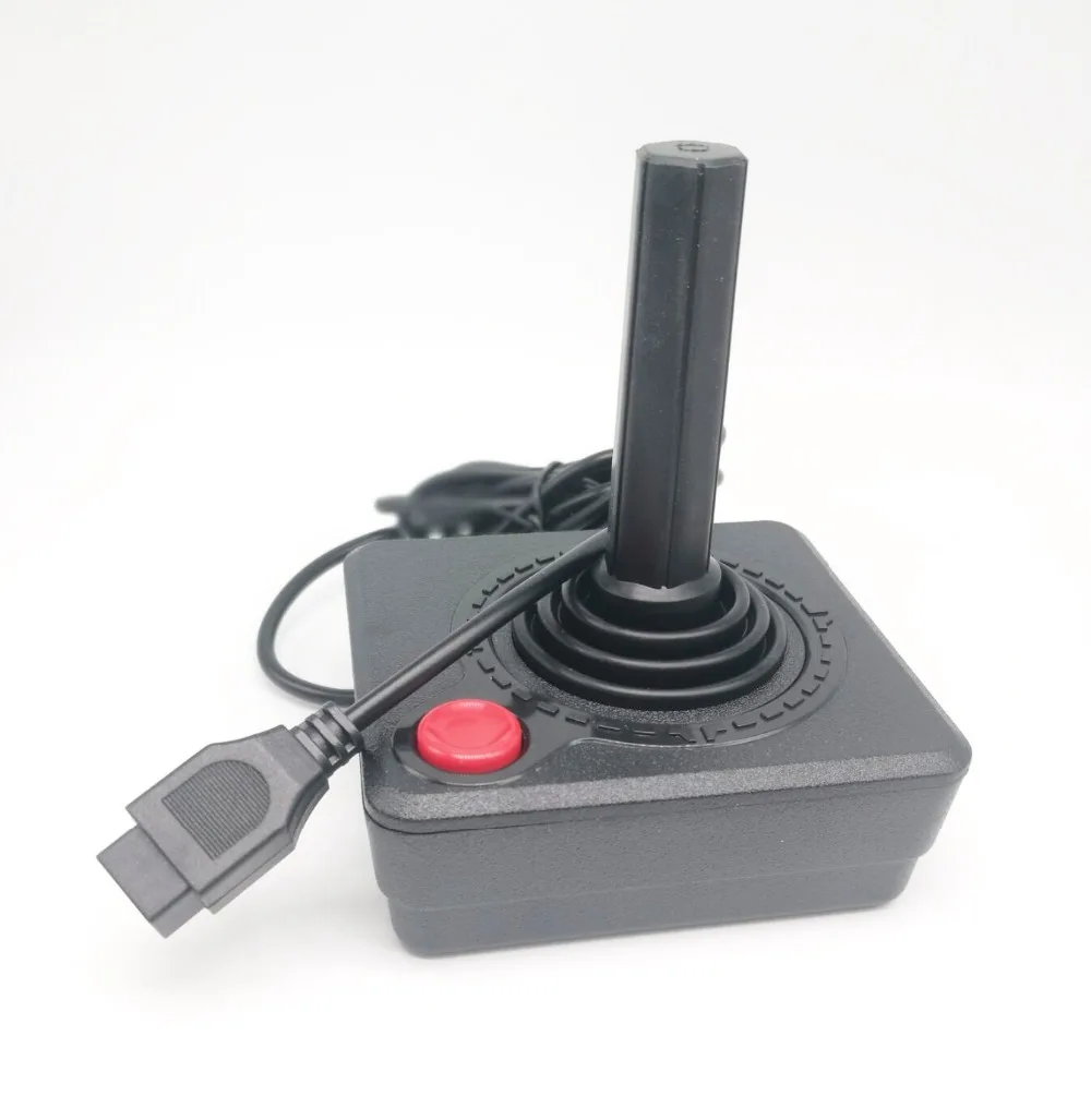 WicareYo Джойстик контроллер геймпад для Atari 2600 консольная система 2 шт./лот с защитным рукавом подарочная коробка