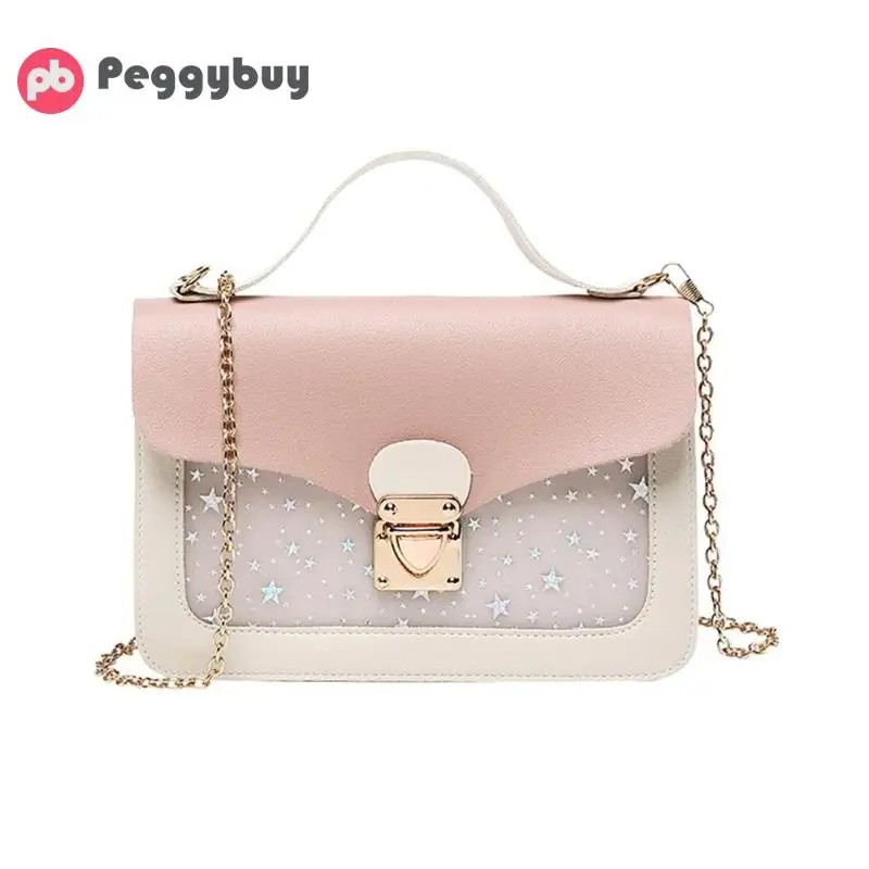 الفتيات رفرف عارضة رسول لطيف نجوم نمط شنطة كتف بو الجلود سلسلة نسائية صغيرة Crossbody أعلى-حقائب بيد جديد الفتيات رفرف عارضة رسول لطيف نجوم نمط شنطة كتف بو الجلود سلسلة نسائية صغيرة Crossbody أعلى-حقائب بيد جديد