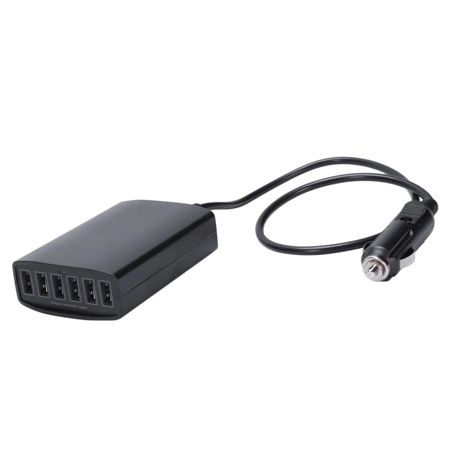 

HFES Travel charger 6 ports USB smart 40W 10A (technology), car connection on cigarette lighter, compatible tablets, smartphon