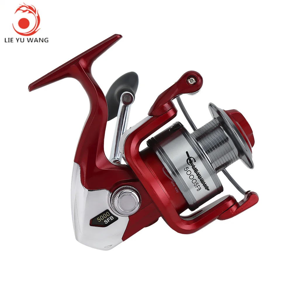 

LIEYUWANG SFB1000-7000 13 + 1BB Fishing Reel Full Metal Aluminum Spool Fishing Reel With Exchangeable Metal CNC Handle