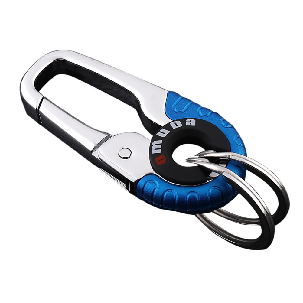

Zinc Alloy Keychains Electroplating Polished Key Ring Decoration Buckle (Random Color)