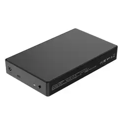 ORICO 3169C3-BK-BP 3,5 дюймов Sata USB-C корпус для внешнего жесткого диска полноячеистая сеть Тип-C Hdd жесткий диск внешний Поддержка 12 ТБ Max для