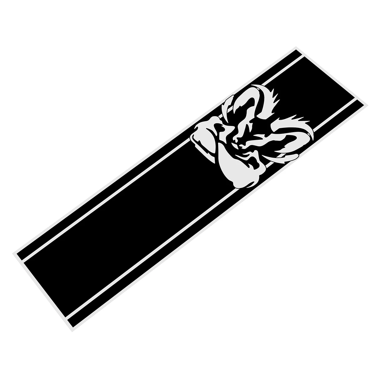  97*25cm Car Body Vinyl Decal Sticker Strips Emblem Bandage For (2Pcs) Dodge Ram 1500 5.7 L