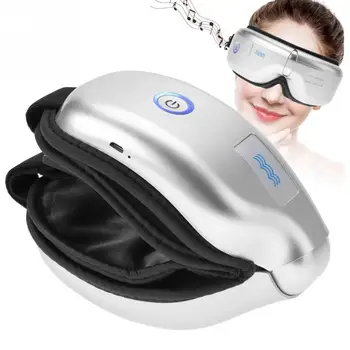 

Fordable Eye Massager Instrument Music anti-wrinkles USB Rechargeable fading Dark Circle Air Pressure Eye Protector