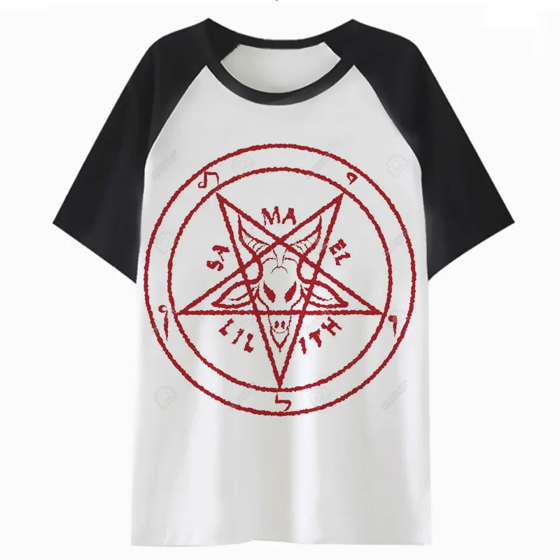 

pentagram t shirt t-shirt men hip top funny harajuku tshirt for tee streetwear male clothing hop I4082