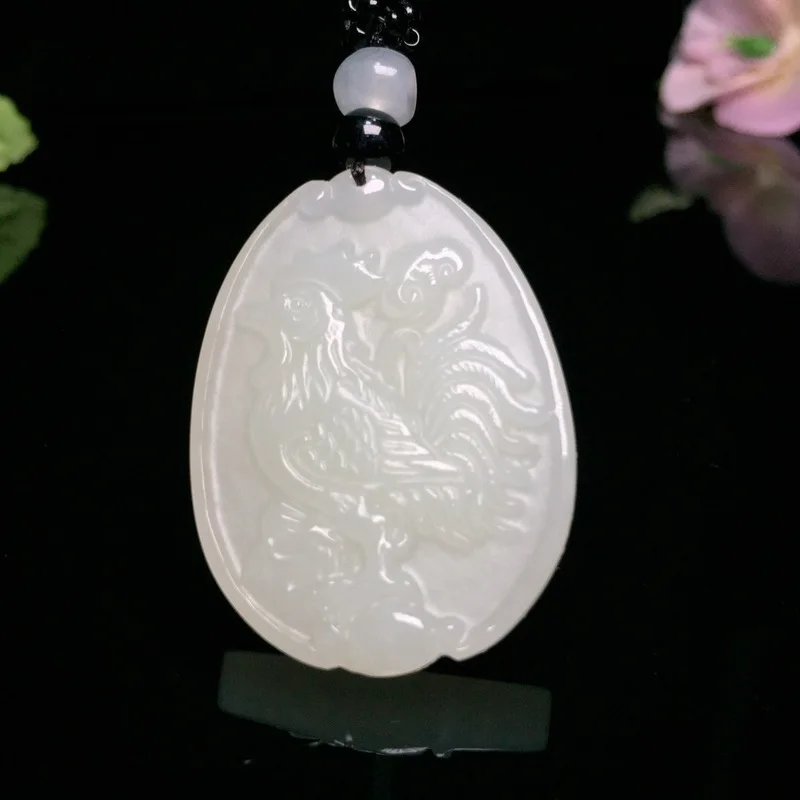 

2019 Druzy Reiki Time-limited Chakra Natural Pendant Popsocket Yu Xuan, Hetian Chicken Zodiac Rooster Year Wek-jin Necklace