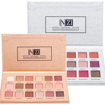 

ICYCHEER Charming New Arrival Eyeshadow 18 Colors Makeup Eye Shadow Powder Palette Shimmer Matte Glitter Pigmented Eyeshadow