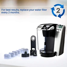 Фильтры для кофе заменяет активный уголь для Keurig кофемашины наборы для кофе и чая 6 шт./партия угольные фильтры для воды