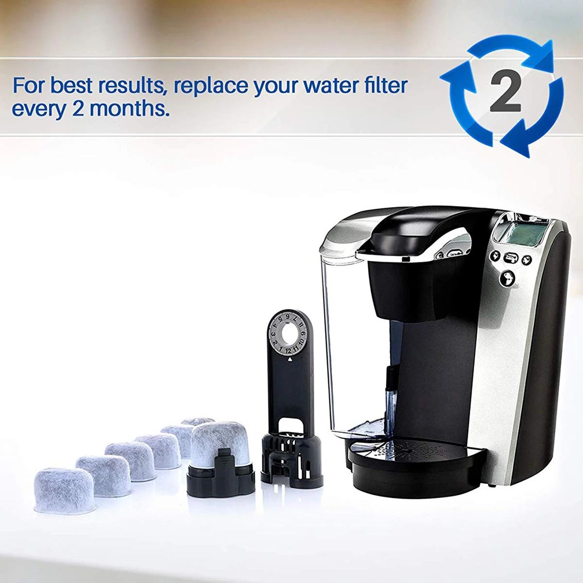 

Coffee Filters Replaces Active Carbon for Keurig Coffee Machines Coffee Tea Tools 6Pcs/Lot Charcoal Water Filters
