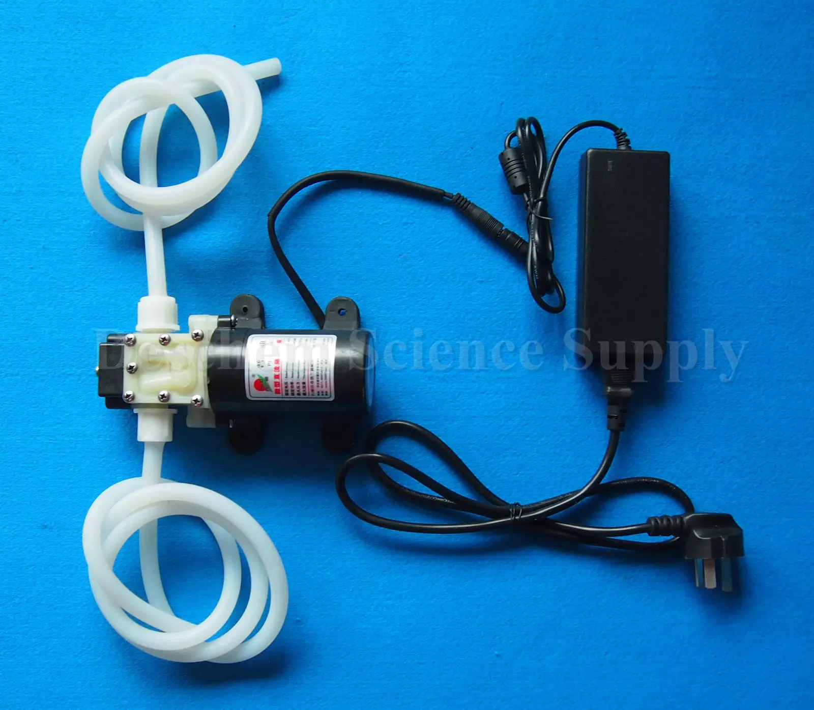 DC12V,45W,Diaphragm Water Pump,With Power Adapter & 2M Hose,Use in Glassware