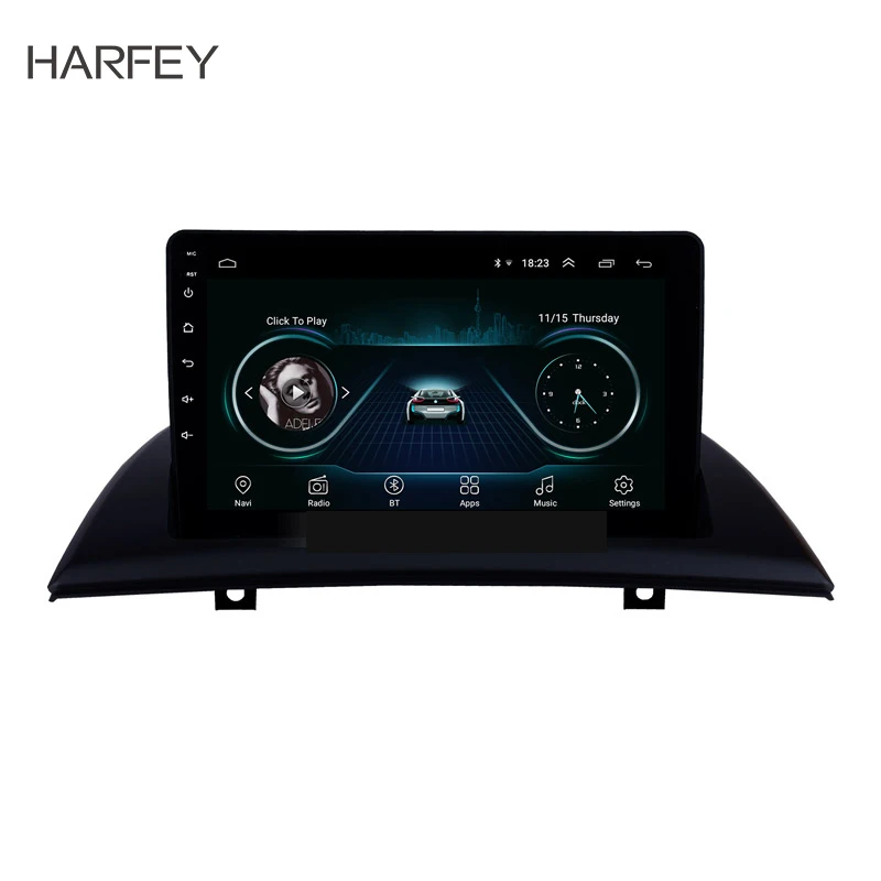 Harfey 9 &quotAndroid 8 1 Автомобильный GPS навигационный плеер для BMW X3 E83 2.0i 2.5i 2.5si 3.0i 3.0si 2.0d 3.0d