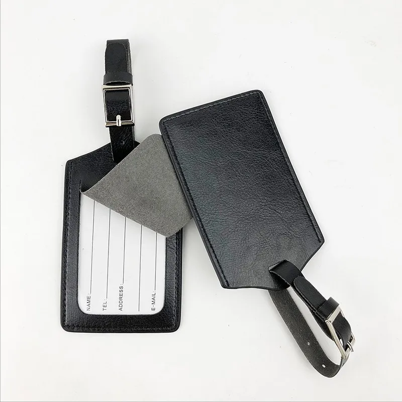 Luggage&bags Accessories Leather Suitcase ID Addres Holder Luggage Label Straps Suitcase Luggage Tags Drop Shipping 718-50