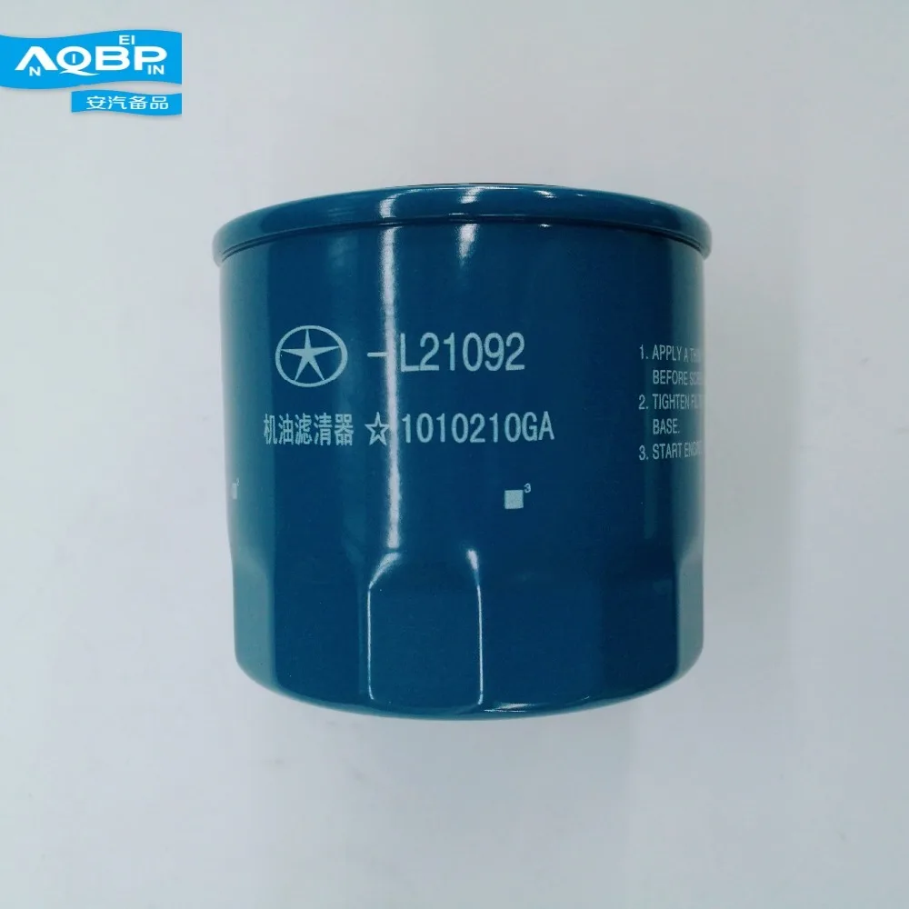 

Auto Replacement Parts Automobiles Filters of JAC Rein Refine Car oe 1010210GA Oil Filters