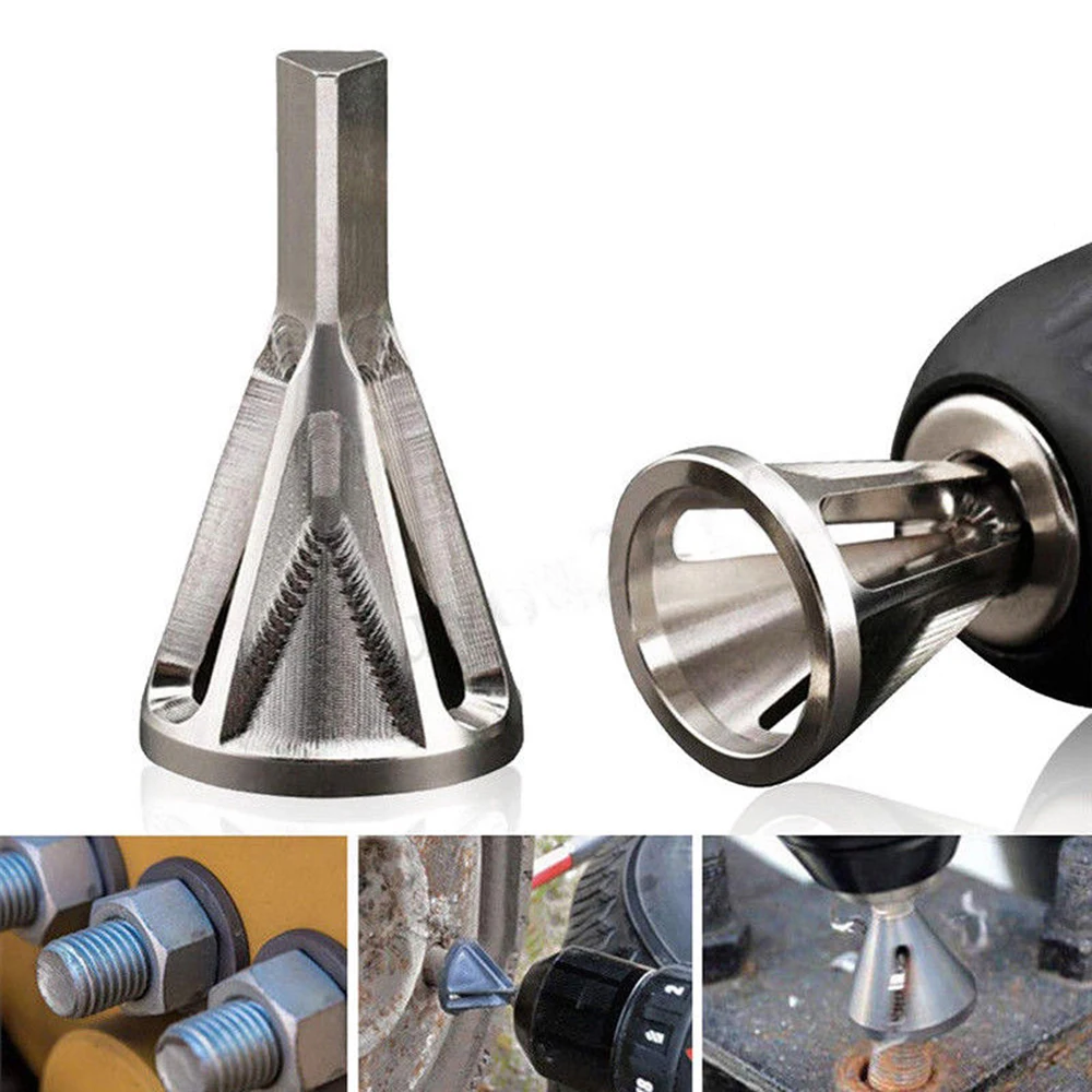 

Metal Drills Bit Deburring External Chamfer Tool Stainless Steel Metal Remove Burr Tools for all kinds of Chuck Drills