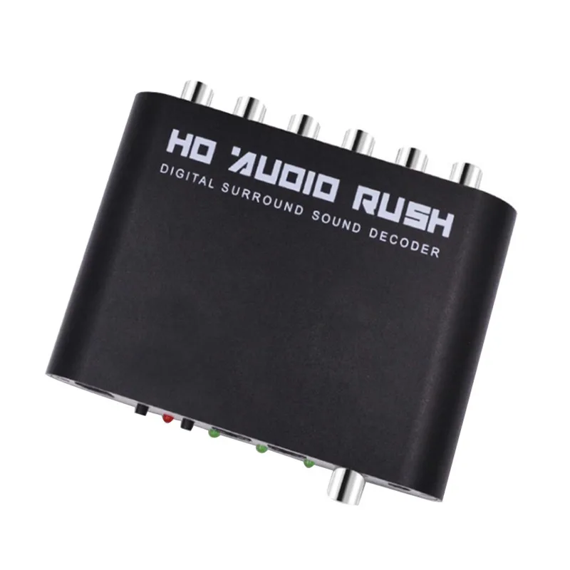 

DTS decoder 5.1 channel Dolby decoding digital audio converter SPDIF input to 5.1 channel(US PLUG)