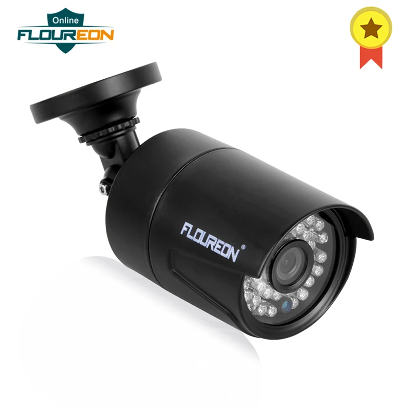 

FLOUREON 960P AHD 1.3 MP 2000TVL Waterproof Outdoor CCTV DVR Security Camera Night Vision