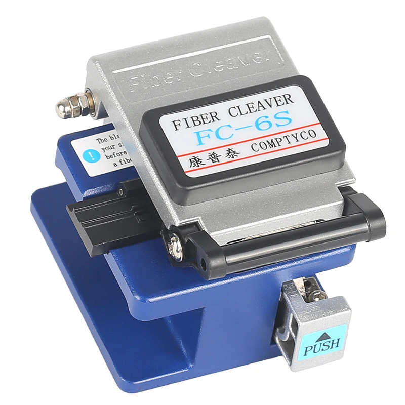 

High Precision FC-6S Fiber Cleaver Connector Optical Fiber Cleaver,Used in FTTX FTTH Free Shipping.Send shatter-resistant bag
