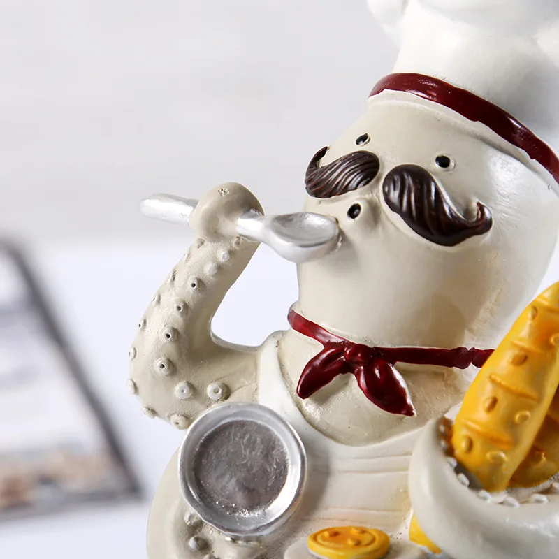 Осьминог Кук фигурки кухонные украшения мультфильм украшение для гостиной изделия из полимера подарки