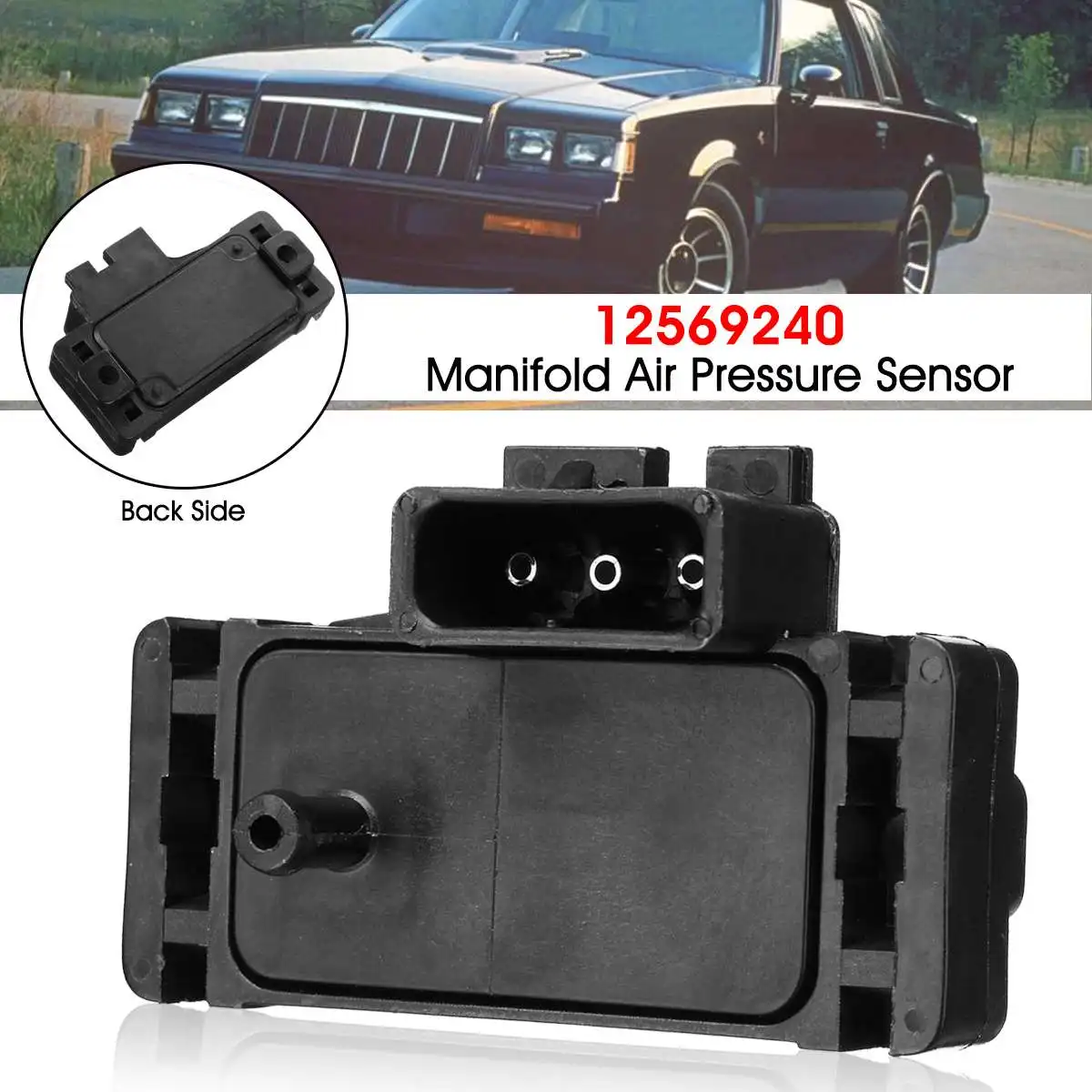 

Manifold Air Pressure Sensor MAP For Acura for Buick for Chevrolet for Jeep for Pontiac 12569240